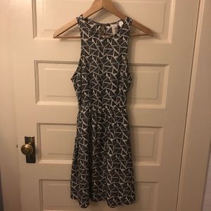 Triangle pattern dress